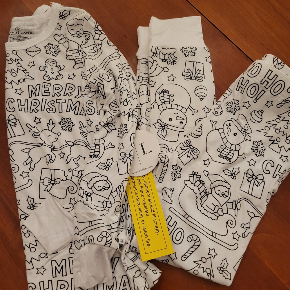 Christmas Themed Pajama Set